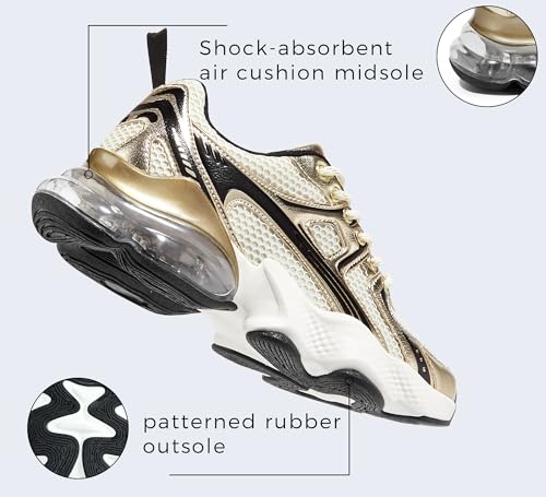 LUCKY STEP Women's Air Cushion Running Shoes Athletic Tennis Sneakers Lightweight Sports Mesh Gym Jogging Workout Walking Shoes2