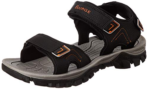 Bourge Garda-141 Black and Orange Floaters - 6 UK (40 EU) (7 US) (Garda-141-06) (B08HMG993R) Amazon Price History, Amazon Price Tracker