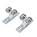 4 Wheel Trolley Assembly Heavy Duty Alloy Steel Bearing Trolley for 1 5/8in Taller Strut Channel Industrial Material Handling Equipment 2PCS Set
