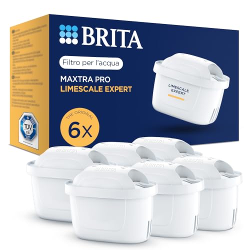 BRITA Filtro acqua rubinetto MAXTRA PRO Limescale Expert - 6 pezzi