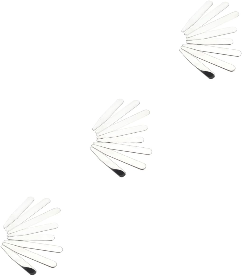 CALLARON Pcs Metal Collar Stays 2.75 Metal Collar Stays 3.0 Inch Metal Collar Stays 2.2 Inch Metal Collar