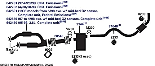 Image of AP Exhaust Products 700247 Exhaust Muffler