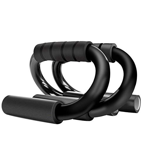 Push-ups de fitness en forme de S Miwaimao pour musculation poitrine noir