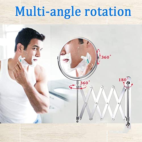 Miroir cosmétique mural extensible de 7 pouces pour éliminer les problèmes de reflets - 5