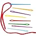 Baker Ross Colored Plastic Needles for Sewing and Weaving Crafts Ideal for Children (Pack of 50)