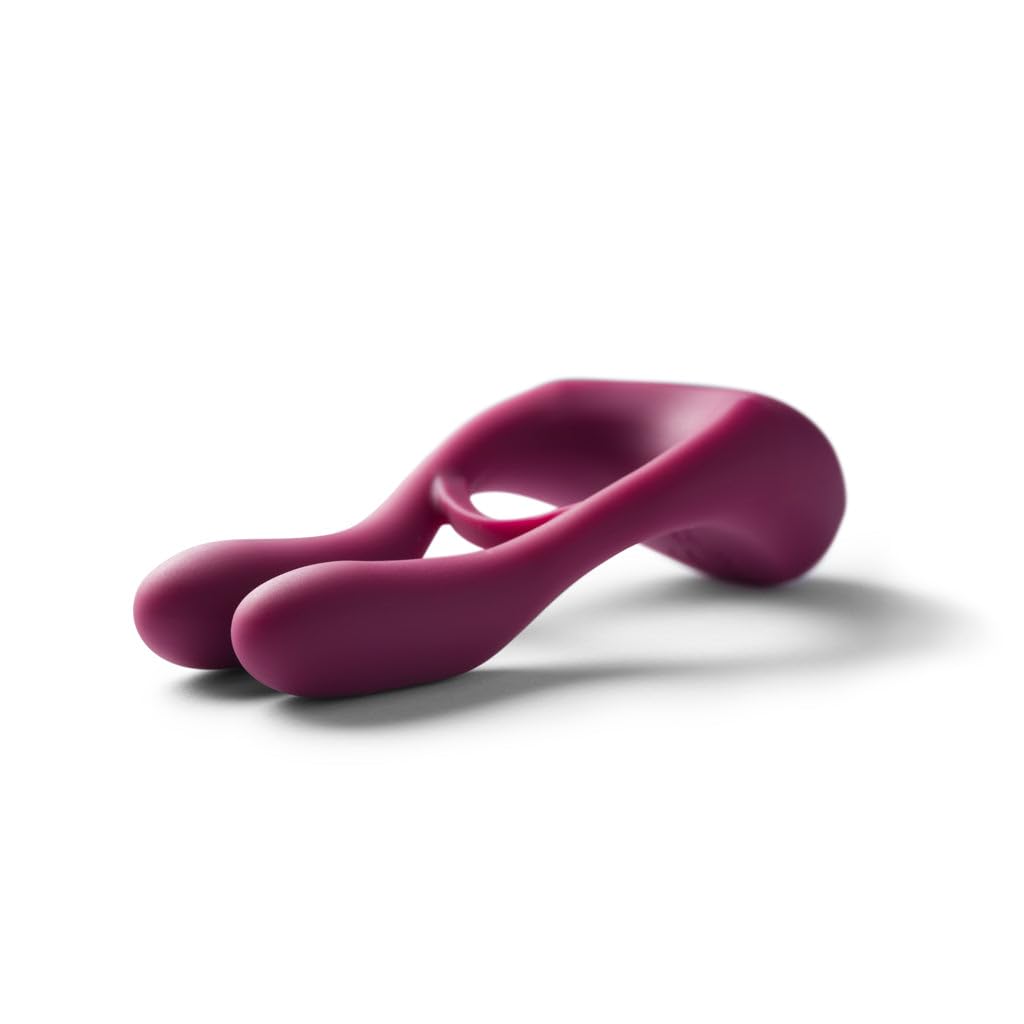 Platanomelón - Anello Vibrante con 10 Pattern di Vibrazione e 10 Modi di Utilizzo, Giocattoli Erotici per Coppie, Ricaricabile - Bongo Lilla