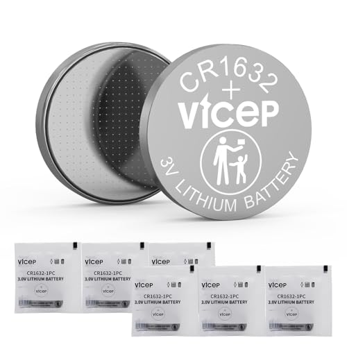 ViCep 6 CR1632 {^dr CR 1632 3V `E RC^dr Ԃ̃L[tHuAvARAdȂǂɑΉ ʕ