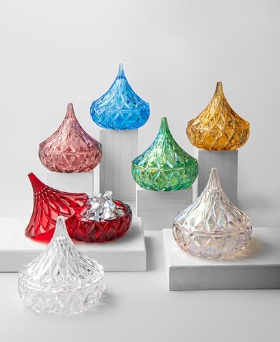 Godinger Hershey Candy Dish, Chocolate Dish, Crystal Decor (Clear) Living Room & Dining Room Decor image 3