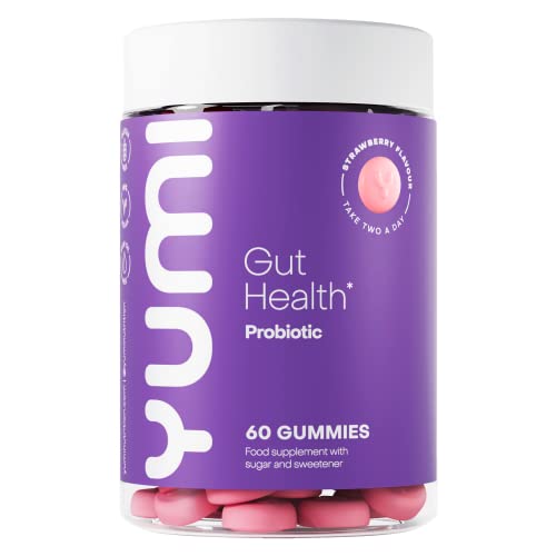 Gut Health Gummies | High Strength Probiotics for Gut Health | Ease Symptoms of IBS | 500 Million CFUs Gut Health Supplements | Contains Bacillus Coagulans | x60 Gummies