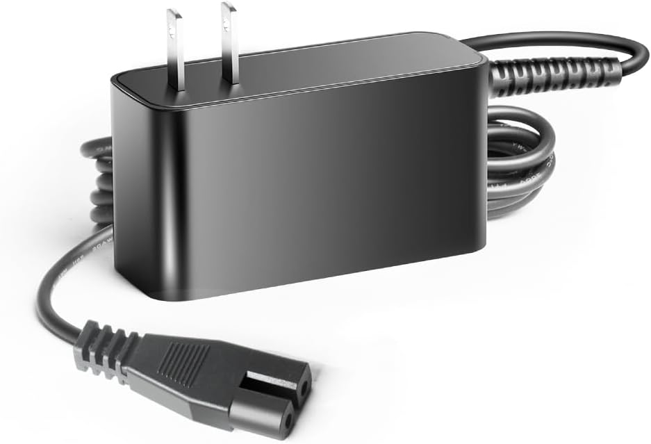 The KFD AC Adapter power supply unit with its attached cable and 2-pin connector.