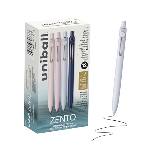 Amazon | uniball Zento リキッドゲルインク格納式ペン 中字 (0.7mm