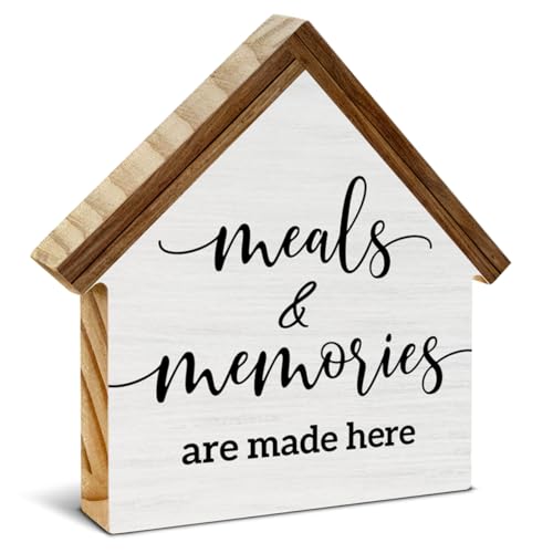 Farmhouse Kitchen Decor, Meals and Memories are Made Here House