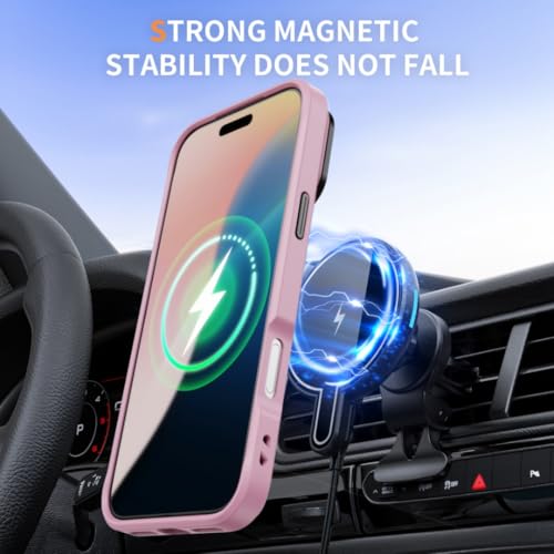 Étui iPhone 15 Pro Max antichoc pour éviter les chutes avec support magnétique - 3