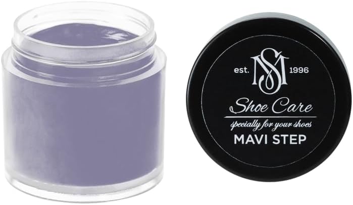 Nutritive Leather Spray - NCS S 4020-R60B Deep Lilac Grey - Deep Conditioning & Shoe Color Restoration for Smooth Leather by MAVI STEP - 1.70 fl oz / 50 ml