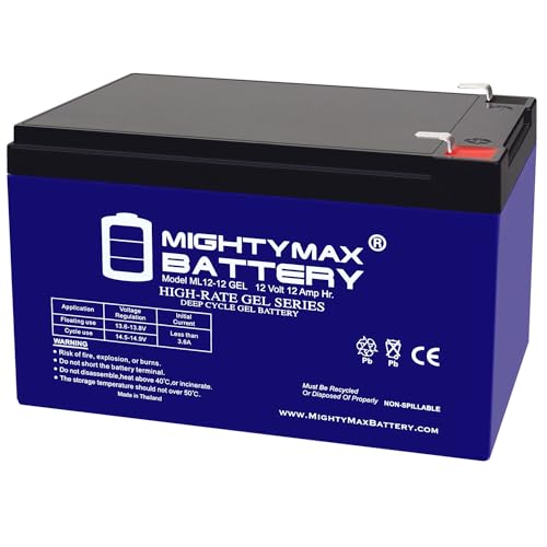 Mighty Max ML12-12 GEL 12V 12AH SLA AGM Battery