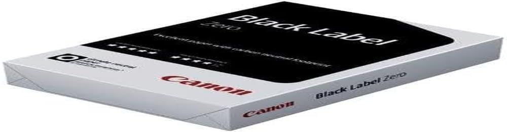 Canon Papier pour Imprimante WOP211 Black Label Zero 80 A4 500 Feuilles pour Impression Bureautique FSC