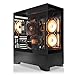 SYSTEMTREFF High-End Gaming PC AMD Ryzen 7 5700X 8x4.6GHz | Nvidia RTX 5070 12GB DX12 | 1TB M.2 NVMe | 32GB DDR4 RAM | Windows 11 | WLAN Desktop Computer Rechner für Gamer, Zocker & Streamer