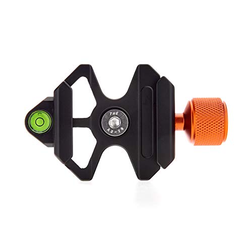 3 Legged Thing Twist Clamp - Twist Mechanism for Arca-Swiss Compatible Release Plates with Bubble Level - No Plate (TW-NKCL)