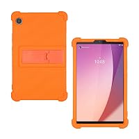 Silikon Hülle Für Lenovo Tab M8 4th Gen – Stoßfest, Mit Verstellbarem Ständer, Für TB-300FU 8 Zoll Tablet 2023 | Schützende Gummi Shell