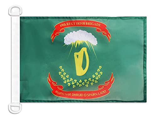 AZ FLAG Irish Brigade of United States Nautical Flag 18'' x 12'', US Union Army flags 30 x 45 cm, Banner 12x18 in for boat โ image 1