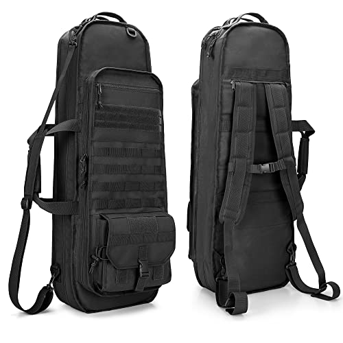 GOBUROS 32 Inches Bag Backpack Soft Padded Shoulder Straps with Lockable Zipper