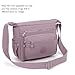 Pealwel Women Shoulder Handbag Roomy Multiple Pockets Bag Ladies Crossbody Purse Tote Top Handle Satchel(Pink)