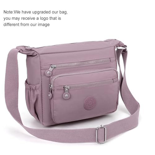 Image of Pealwel Women Shoulder Handbag Roomy Multiple Pockets Bag Ladies Crossbody Purse Tote Top Handle Satchel