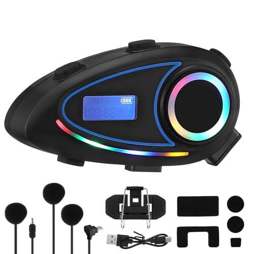 Auriculares inalámbricos de casco suministros de motocicleta OUNONA accesorios de casco ABS