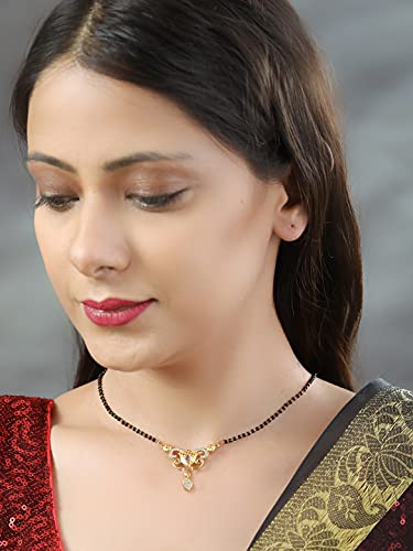 Set of 2 American Diamond Plated Mangalsutra