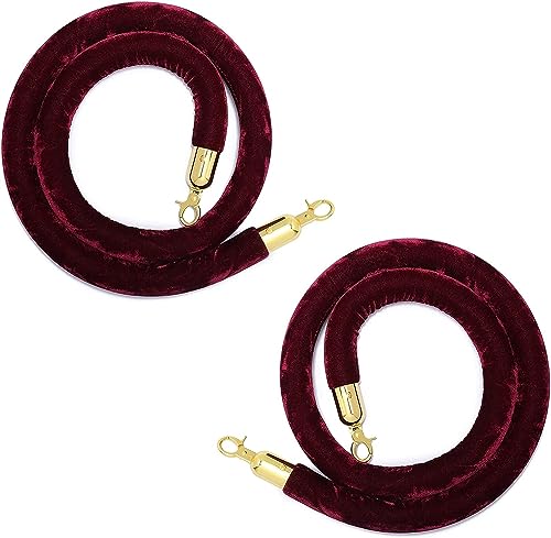 Filets de sécurité en corde de jute robuste de 200 cm pour chargement et barrière, lot de 2