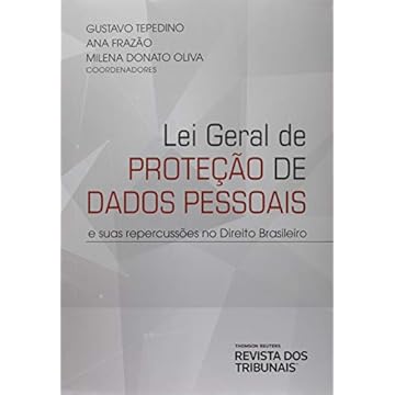 Capa do livro Lei Geral de Proteção de Dados Pessoais - e Suas Repercussões no Direito Brasileiro