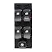 Door Window Lift Switch 14 Pins Left and Right Window Control Switch for Hyundai Getz 2003-2010 for Matrix 2006-2011 93570-1C110 935701C110 93580-1C000WK(Button-01)