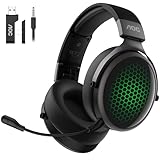 【AOCゲーミングヘッドセット】7.1ch・50mmドライバー/ノイズキャンマイク/4WAY接続2.4G USB・Type-C・BT5.3・有線ワイヤレスゲーミングヘッドセット/軽量折畳式/スマフォン・タブレット・PS5・PC・Switch・Xboxoneシリーズ対応Apex Legends・フォートナイト・原神・CoDFPS・TPS・RPGに最適ゲーミングヘッドホンACG3506