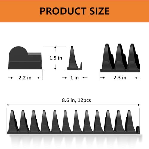 image for Mudygelay 52 pcs Modular Wrench Organizers for Tool Drawers - Wrench R
