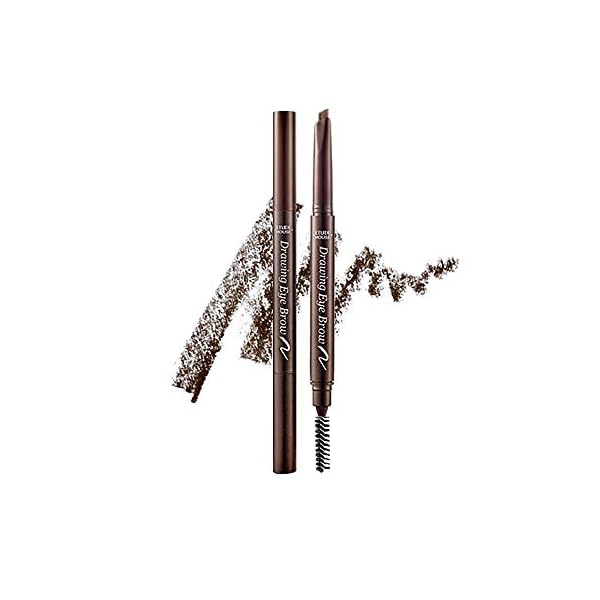 ETUDE-HOUSE-Drawing-Eye-Brow-3-Brown-Long-Lasting-Eyebrow-Pencil-for-Soft-Textured-Natural-Daily-Look-Eyebrow-Makeup ETUDE Drawing Eye Brow #3 Brown | Long Lasting Eyebrow Pencil for Soft Textured Natural Daily Look Eyebrow Makeup
