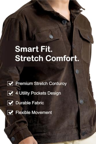 Image of BELANO Men's Classic Corduroy Jacket