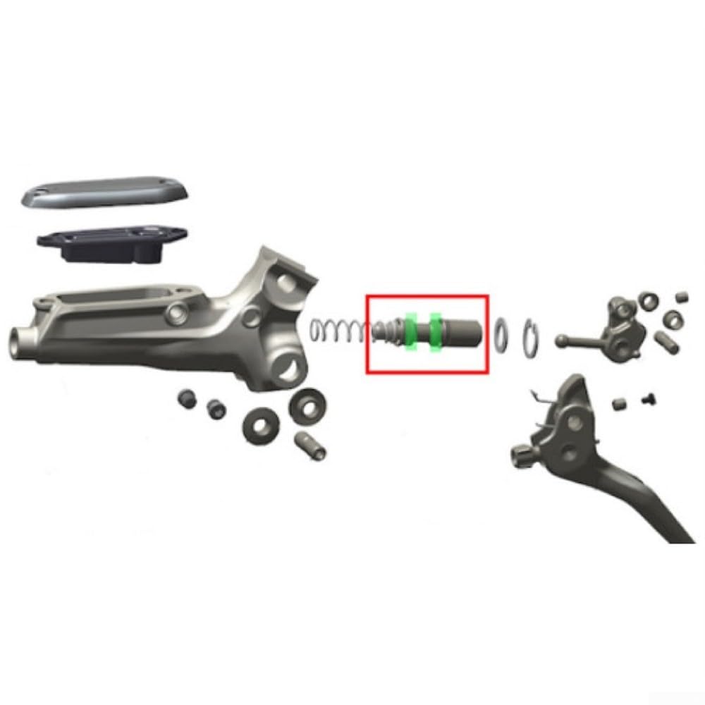 Bike Piston Repair Part for SRAM Brake Levers Fits Guide Series Models Including R, For RSC, DB5, Level (LONG)