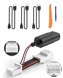 VASTHOME Dash Cam Power Adapter 12-pin Type A Compatible with Select Toyota Tacoma Highlander Sienna Honda Ridgeline Models Car DashCam Power Adapter with 3 USB Cable (5V/2A Output ONLY)