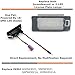 iJDMTOY Xenon White 3W Full LED License Plate Light Kit Compatible With Volkswagen: Jetta Passat Touareg, Compatible With Audi: A1 A6 A7 Q5 TT w/Canbus Error Free Decoders