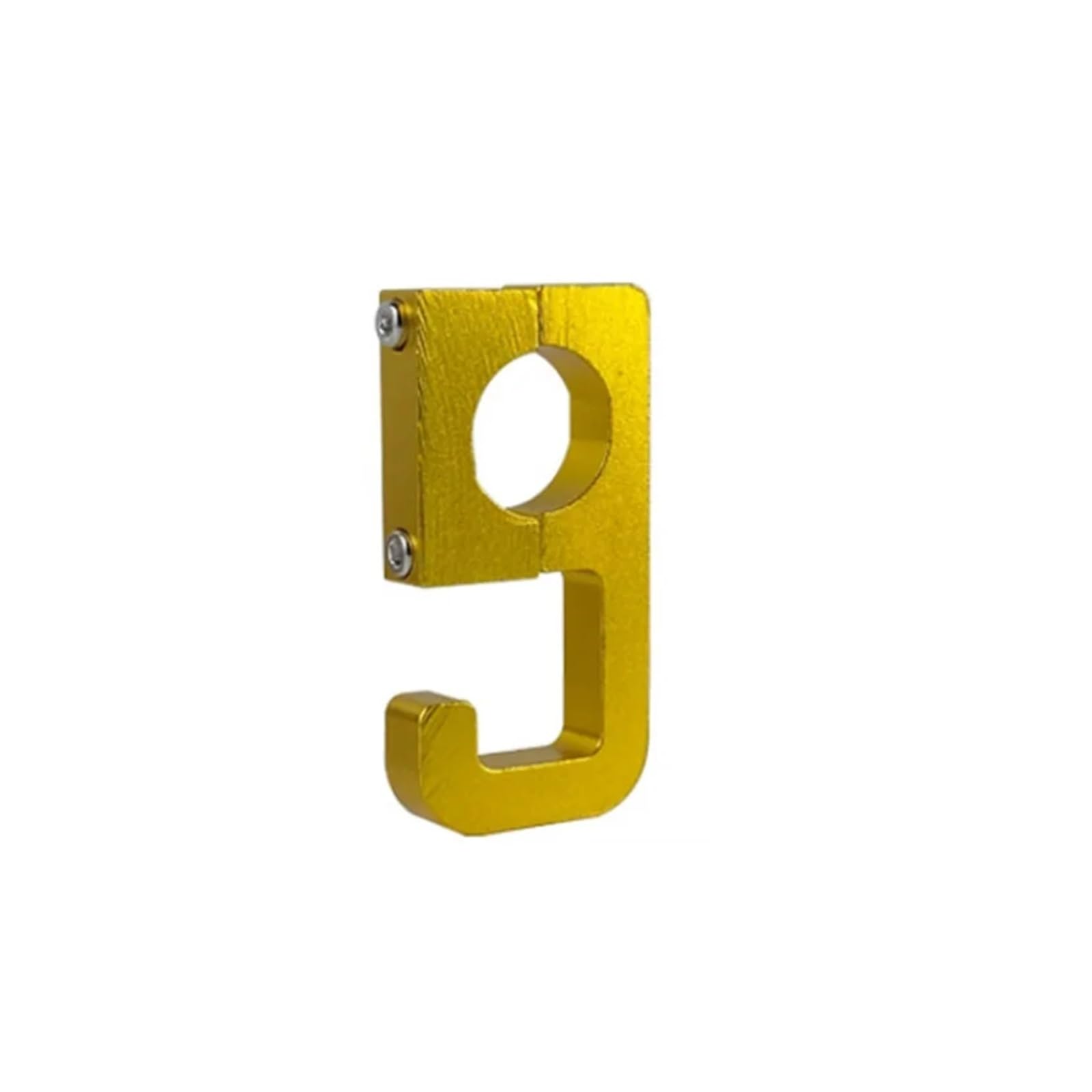 Astuyhj Yellow Non-Slip Handlebar Hook Motorcycle Electric Vehicle Multi-Functional Hook Type 69 Helmet Hook Cnc Aluminum Alloy Modified Handlebar Hook(Yellow)