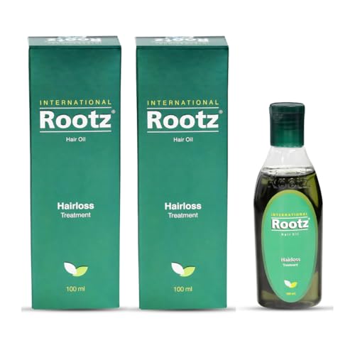 Image of Rootz Hair Oil 100gm x 2 | Natural Hair Growth Oil for Anti-Hair Fall & Regrowth | Enhances Vitality | Made with Kshir Pak Vidhi for Healthy, Strong & Nourished Hair | Pack of 2