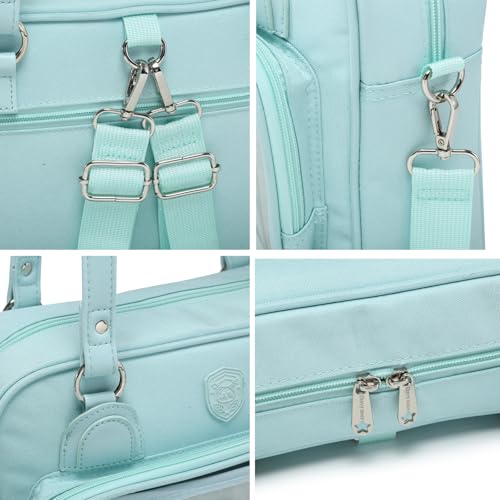 Image of Oxford Ita Bag Crossbody Shoulder Bag Satchel Messenger Backpack Multi-Purpose Pins Display