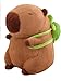peluche de Capybara Capibara peluche con Tortuga Verde Imagen de peluche de Capybara Capibara peluche con Tortuga Verde