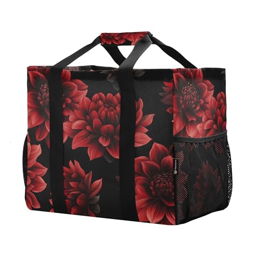 KLL Utility Bag Canvas Foldable Waterproof Laundry Tote2