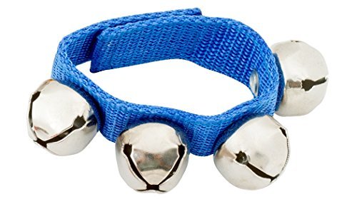 4 Bells on Blue Wristlet - ab Kids-522-BL