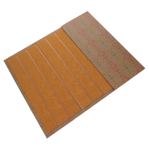 Papier de riz traditionnel en carnet vide pour calligraphie d'art