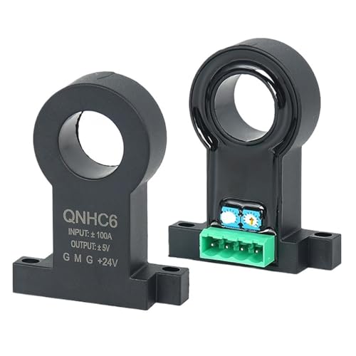 Transmisor de corriente Hall QNHC6 con salida de 5V CC y capacidad de 50A para control eléctrico