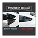 Compatible For Toyota 86 2022/Subaru BRZ Car Rear Window Triangle Exterior ABS Car Styling Shutter Deflector Decoration Modified Accessory(MMatt black)