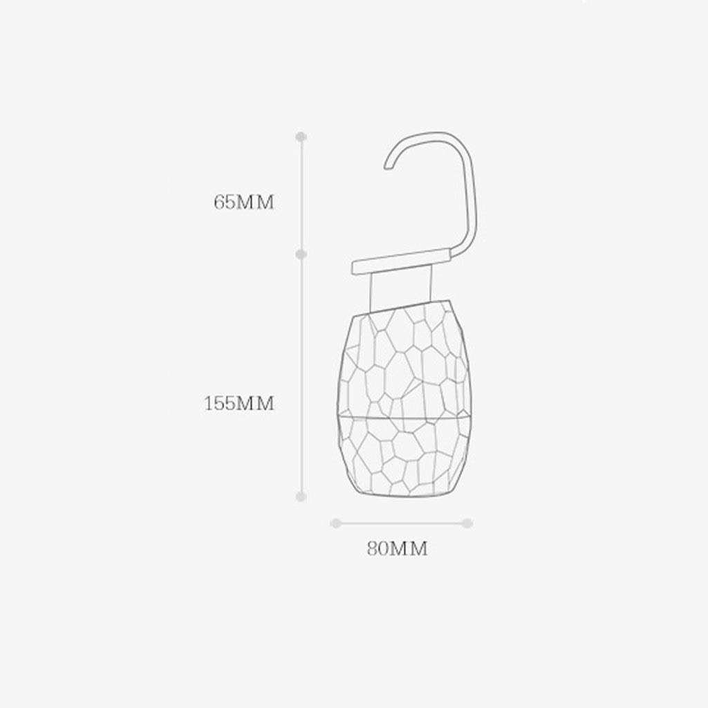 Kreatywny ręczny dozownik mydła do kuchni i łazienki, do balsamu, szamponu, środka czyszczącego, żelu pod prysznic, 400 ml (kolor: biały)