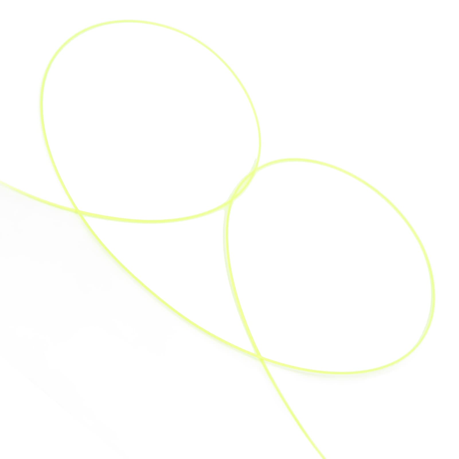 Cordage de Badminton, 200m, Jaune, 0,72mm de Diamètre, Noyau en Fibre Multifilament